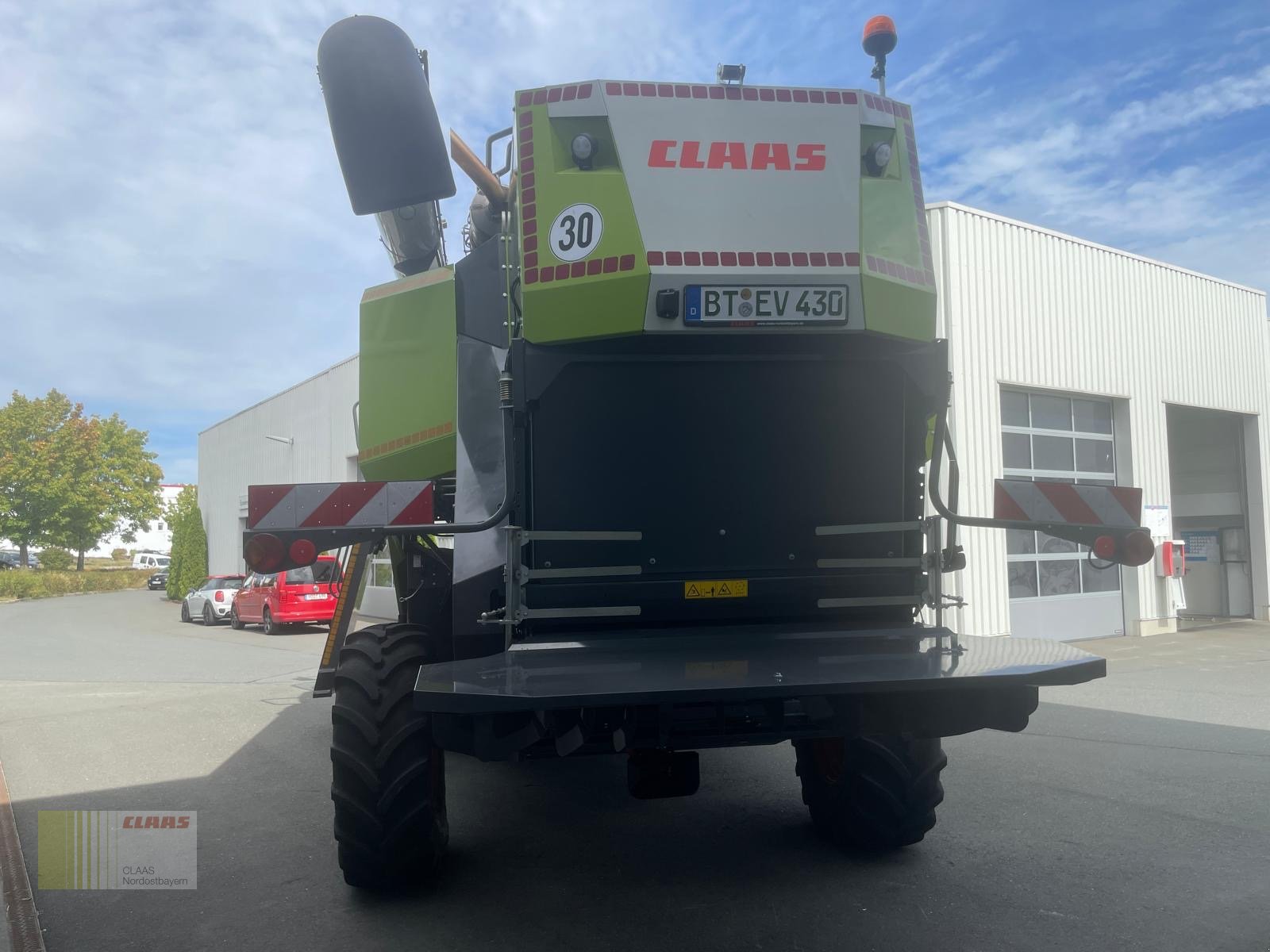 Mähdrescher des Typs CLAAS CLAAS Evion 430 + C490 und TW, Neumaschine in Hof (Bild 6)
