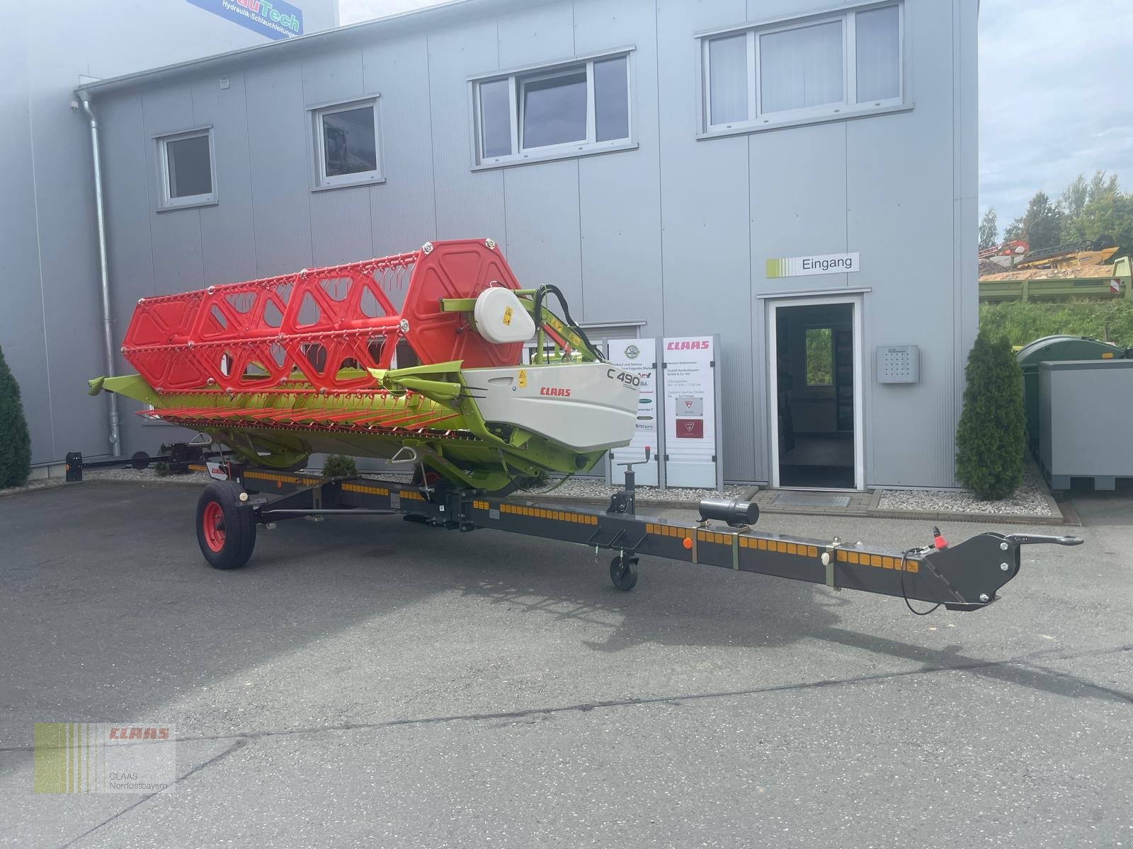 Mähdrescher des Typs CLAAS CLAAS Evion 430 + C490 und TW, Neumaschine in Hof (Bild 9)