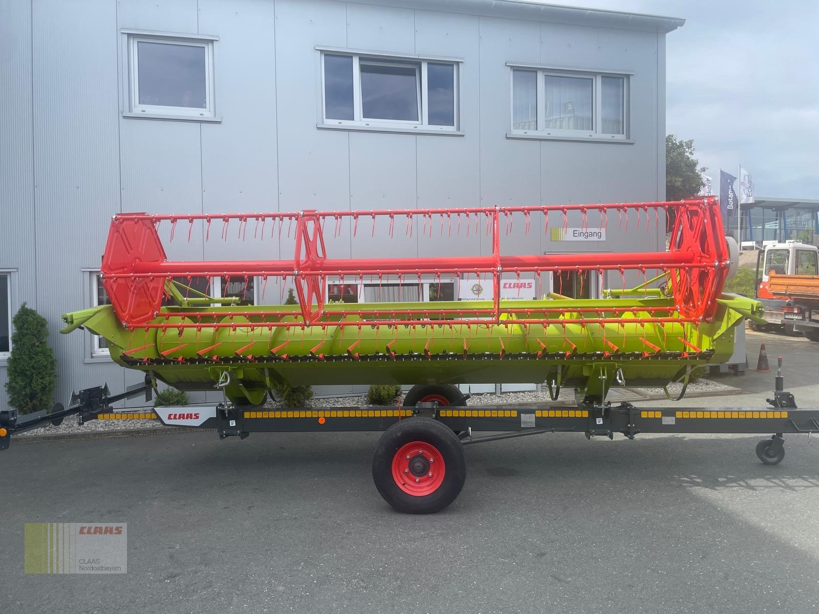 Mähdrescher des Typs CLAAS CLAAS Evion 430 + C490 und TW, Neumaschine in Hof (Bild 10)