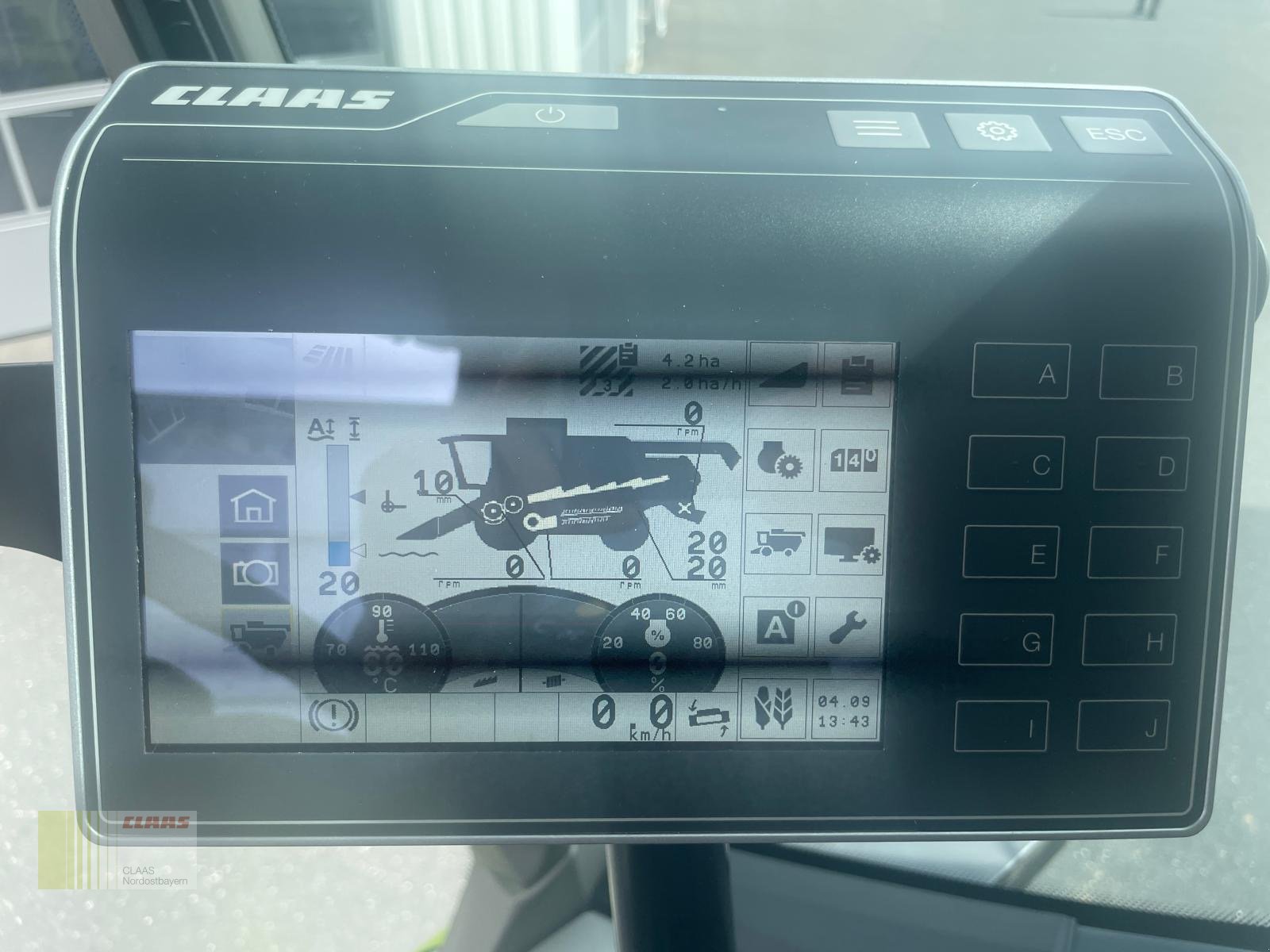 Mähdrescher des Typs CLAAS CLAAS Evion 430 + C490 und TW, Neumaschine in Hof (Bild 16)