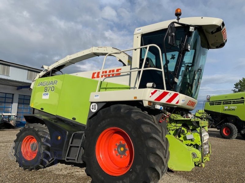 Mähdrescher of the type CLAAS Claas Jaguar 870 V14 4x4 T3 Speedstar, Gebrauchtmaschine in Schutterzell (Picture 4)