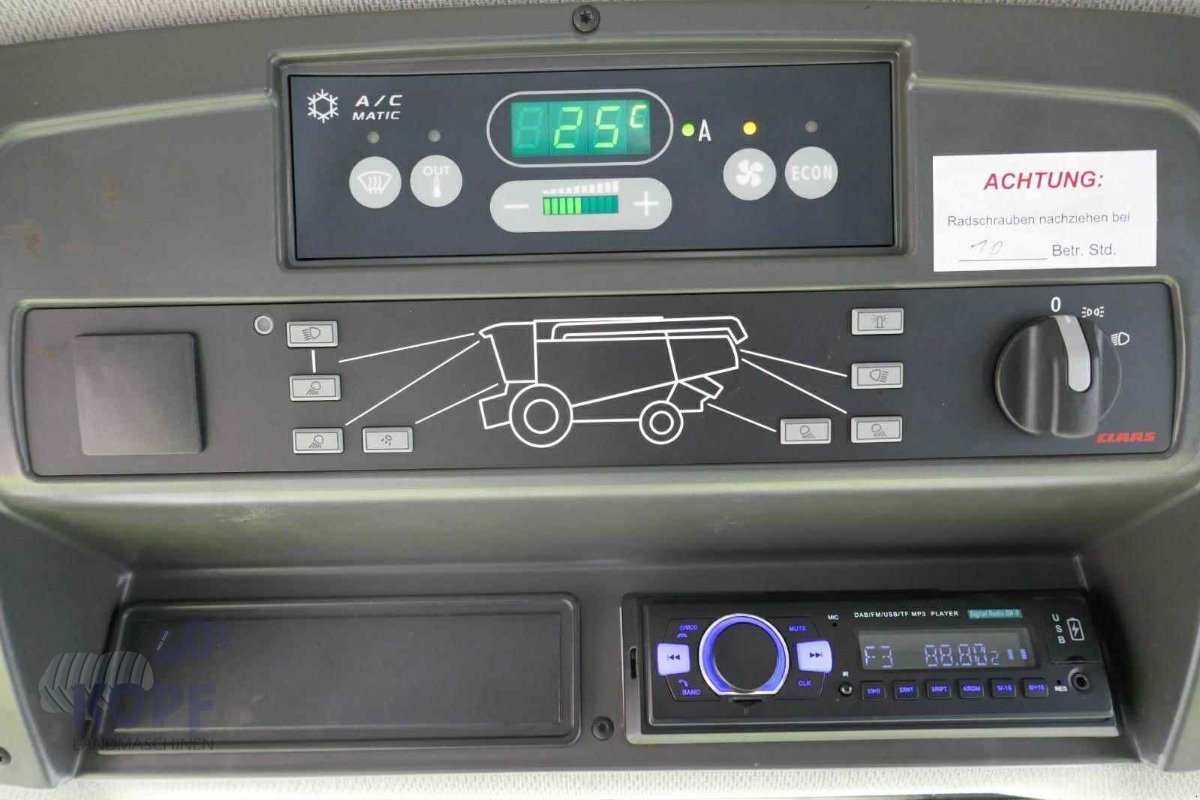 Mähdrescher Türe ait CLAAS Claas Lexion 630 Zentralschmieranlage 3D, Gebrauchtmaschine içinde Schutterzell (resim 19)