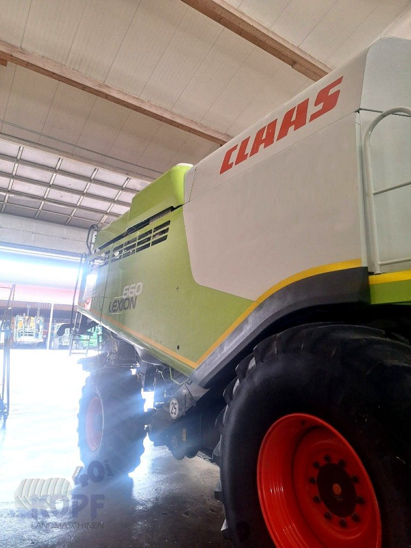 Mähdrescher van het type CLAAS Claas Lexion 660 Mercedesmotor, 717 eff. Std. 1995 ha  mit V770 und Wagen, Gebrauchtmaschine in Schutterzell (Foto 14)