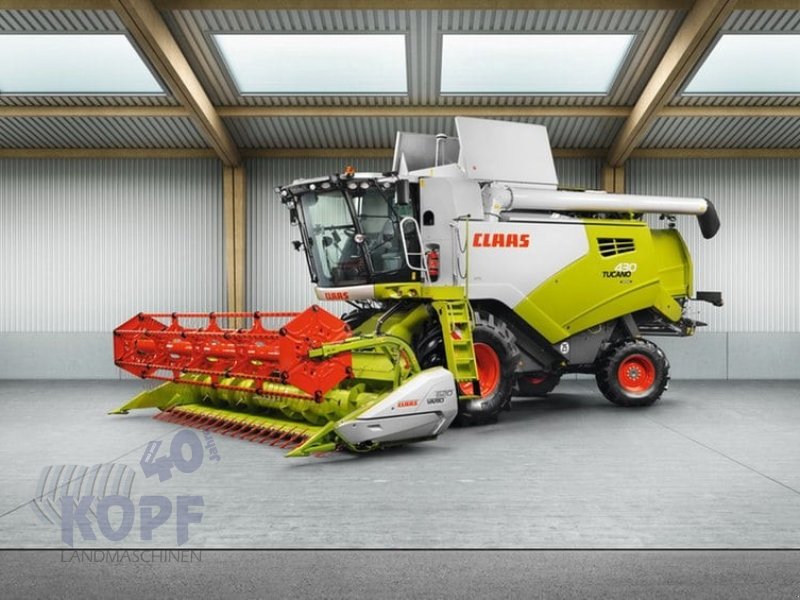 Mähdrescher typu CLAAS Claas Tucano 430 NEU bj21 Ausstellungsmaschine, Gebrauchtmaschine v Schutterzell