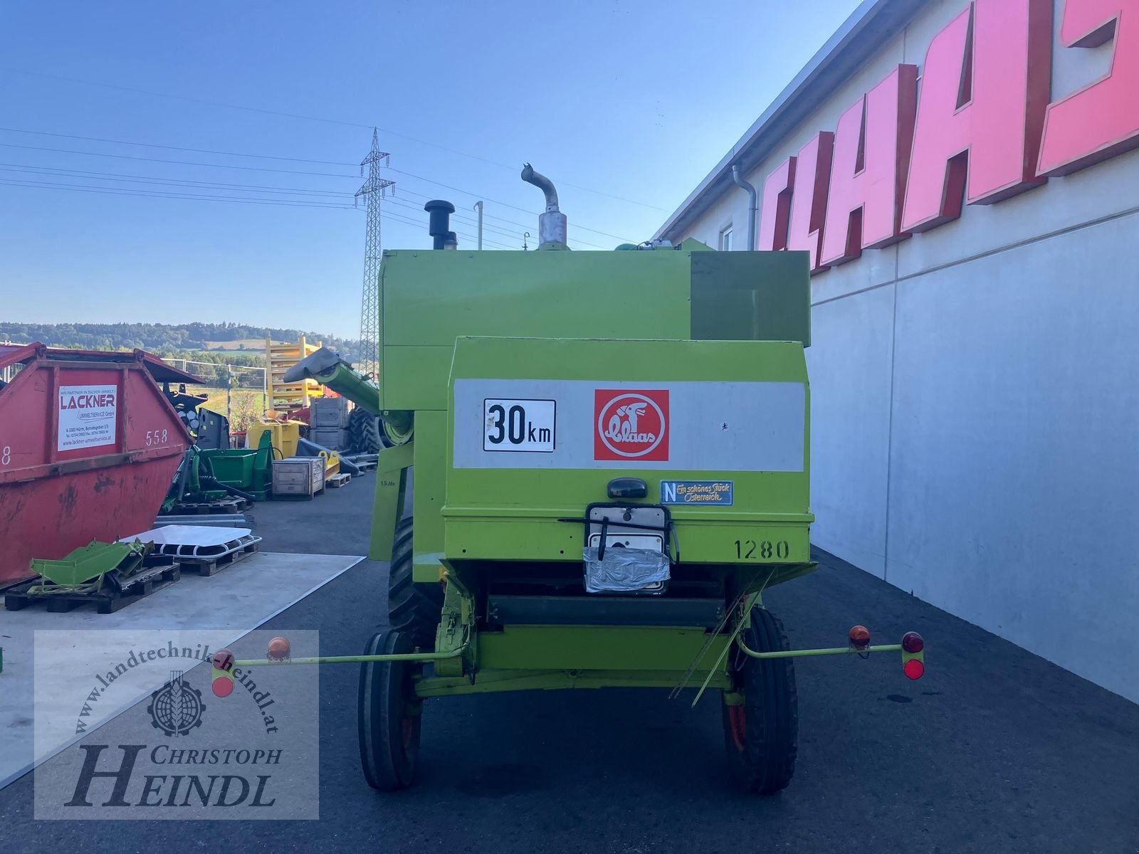 Mähdrescher типа CLAAS Compact 25, Gebrauchtmaschine в Stephanshart (Фотография 7)