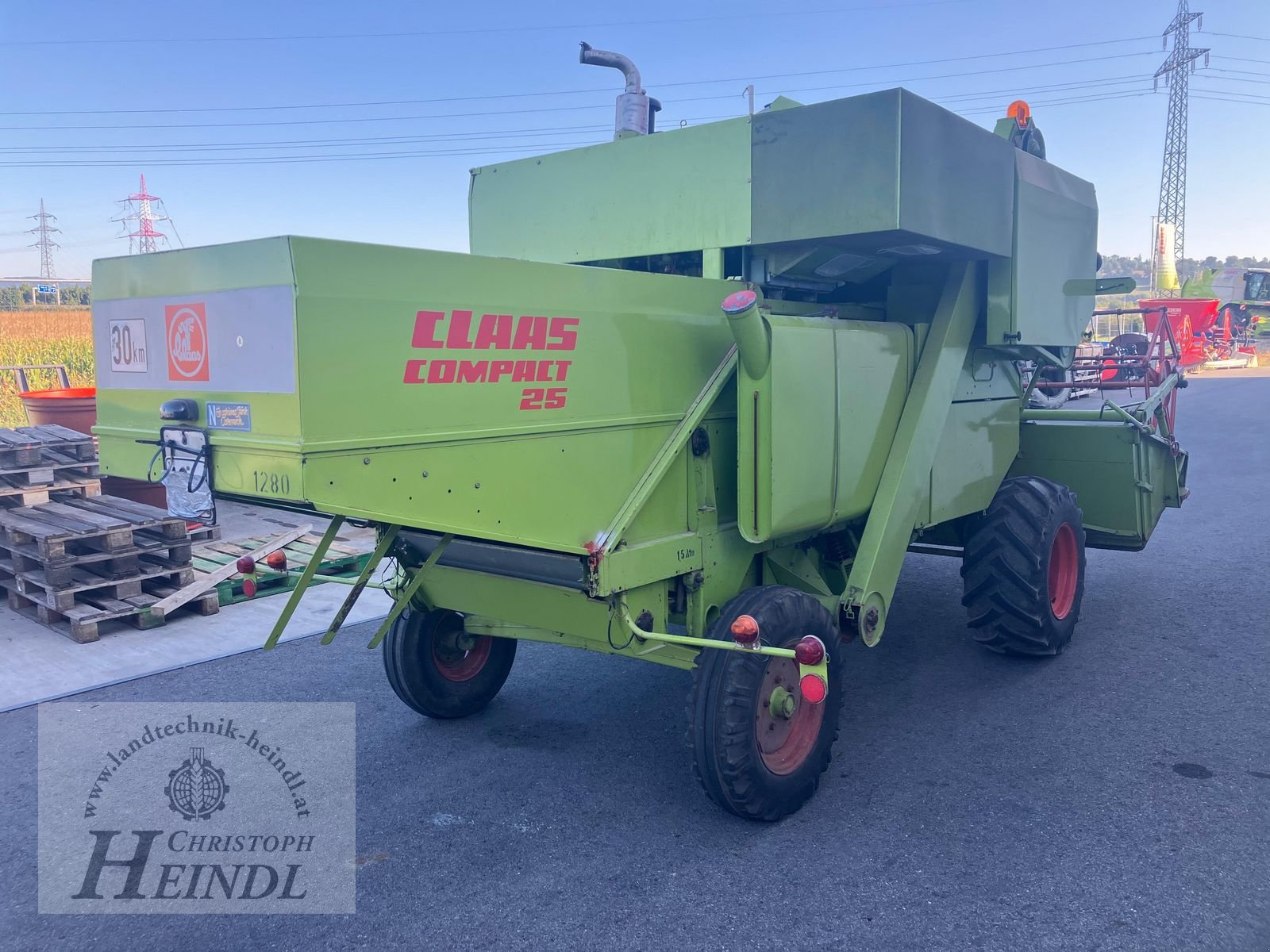 Mähdrescher типа CLAAS Compact 25, Gebrauchtmaschine в Stephanshart (Фотография 10)