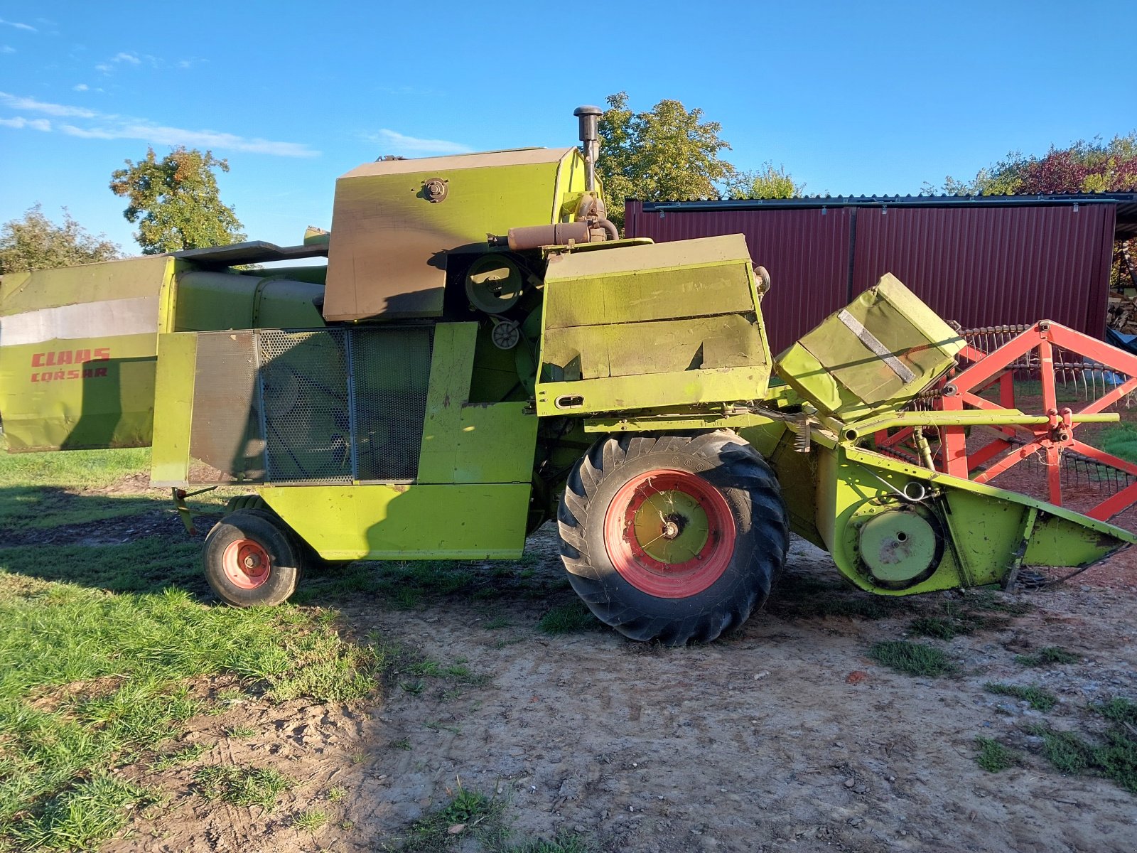 Mähdrescher Türe ait CLAAS Corsar, Gebrauchtmaschine içinde Röckenhof (resim 2)