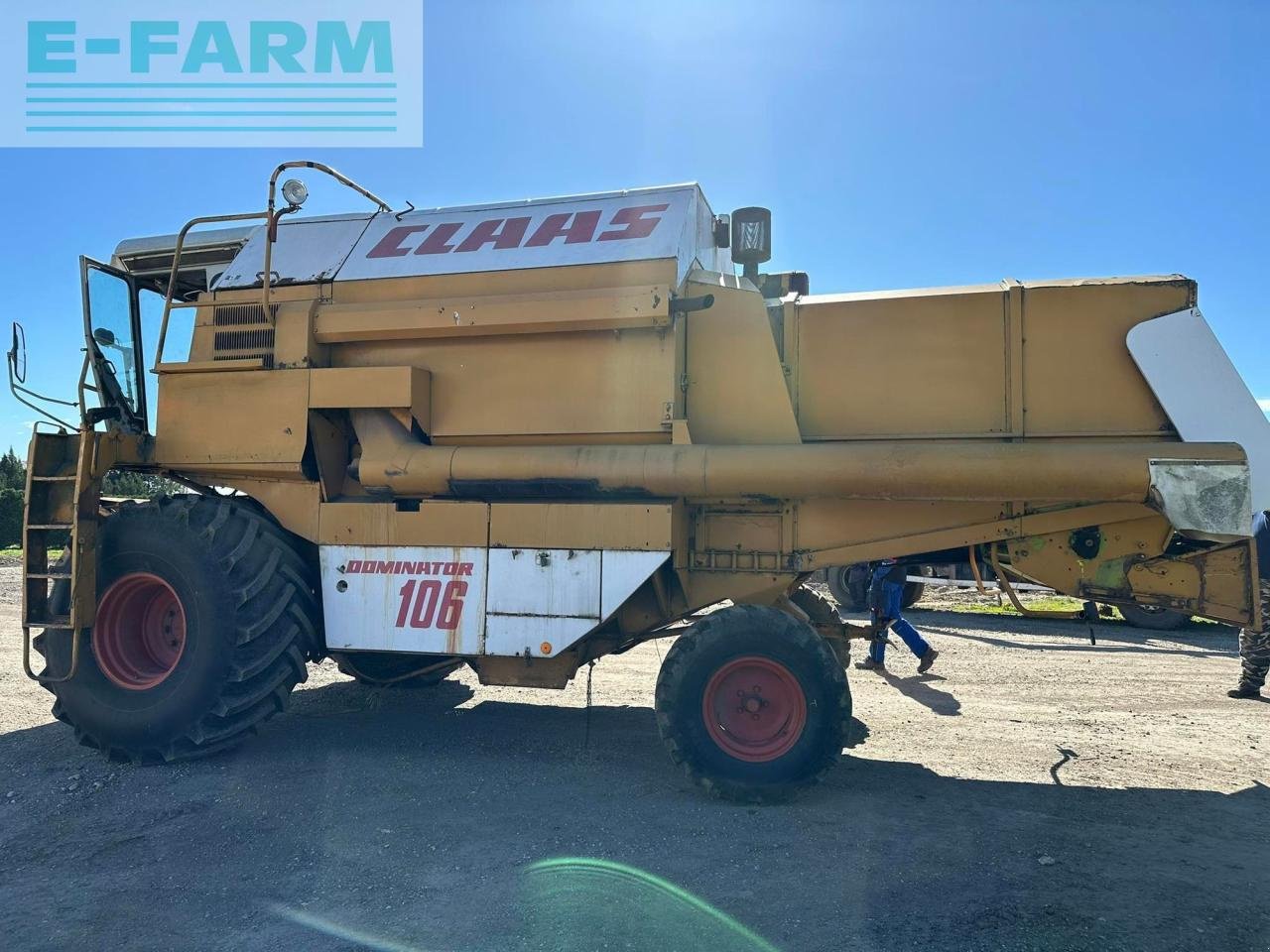 Mähdrescher typu CLAAS Dominator 106, Gebrauchtmaschine v Hamburg (Obrázek 1)