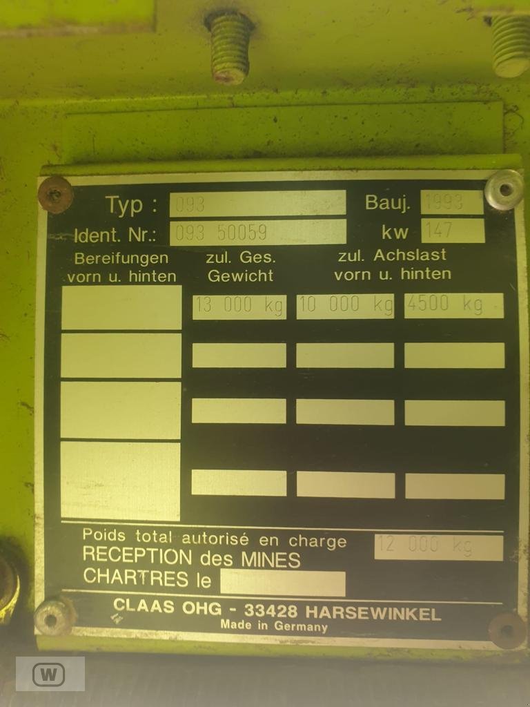 Mähdrescher des Typs CLAAS Dominator 204 Mega, Gebrauchtmaschine in Zell an der Pram (Bild 5)