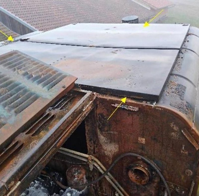 Mähdrescher tipa CLAAS Dominator 218 Mega Brandschaden. Standort nähe Regensburg, Gebrauchtmaschine u Honigsee (Slika 7)