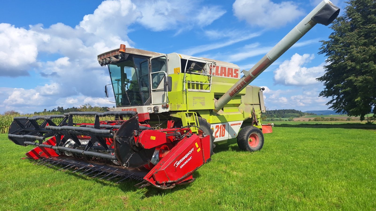Mähdrescher tip CLAAS Dominator 218 Mega, Gebrauchtmaschine in Vöhringen (Poză 1)