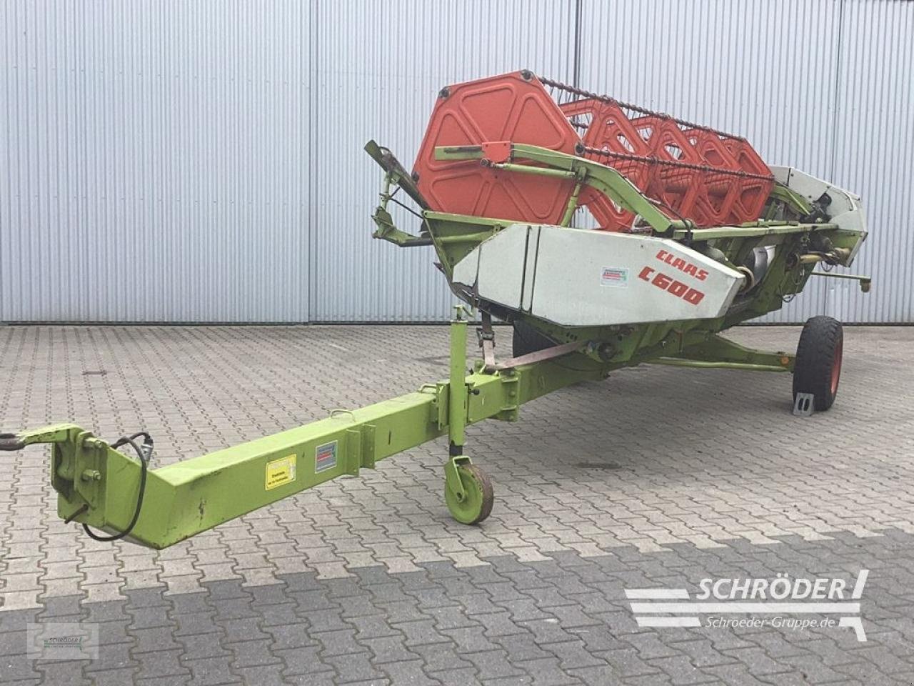 Mähdrescher del tipo CLAAS DOMINATOR 360 MEGA + C 600 SCHNEIDWERK, Gebrauchtmaschine In Lastrup (Immagine 14)