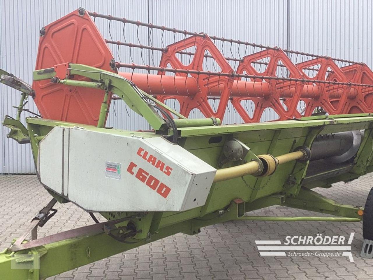 Mähdrescher del tipo CLAAS DOMINATOR 360 MEGA + C 600 SCHNEIDWERK, Gebrauchtmaschine In Lastrup (Immagine 15)
