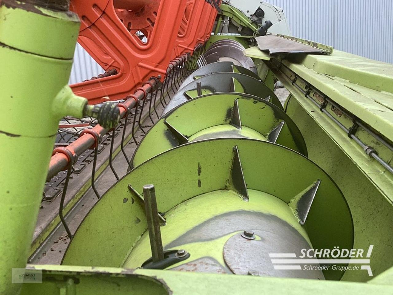 Mähdrescher del tipo CLAAS DOMINATOR 360 MEGA + C 600 SCHNEIDWERK, Gebrauchtmaschine In Lastrup (Immagine 18)