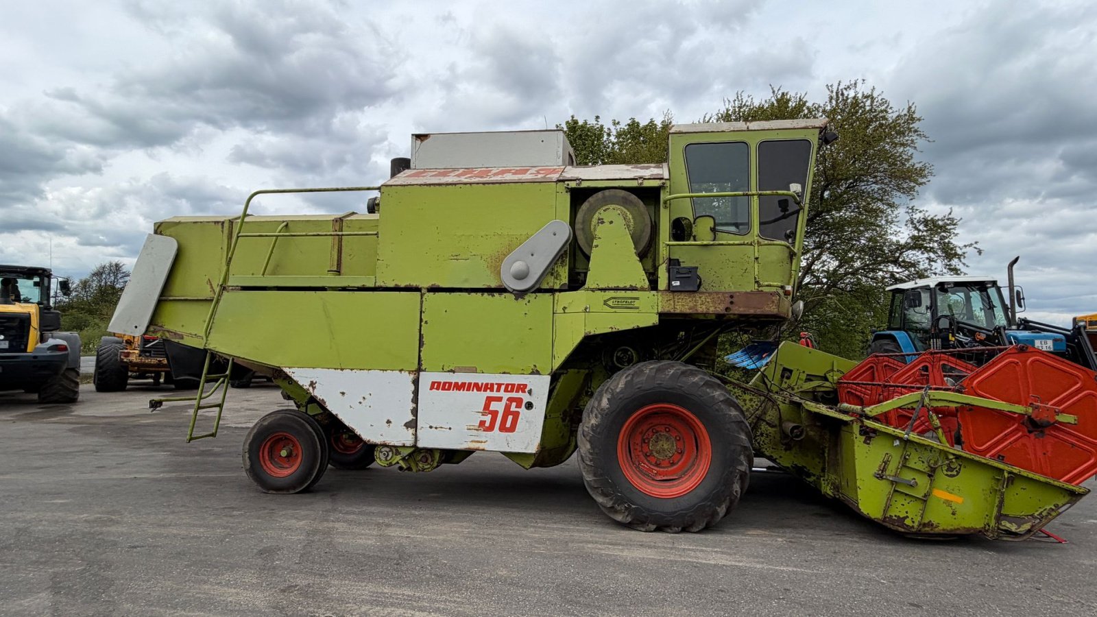 Mähdrescher Türe ait CLAAS Dominator 56, Gebrauchtmaschine içinde Nørager (resim 4)