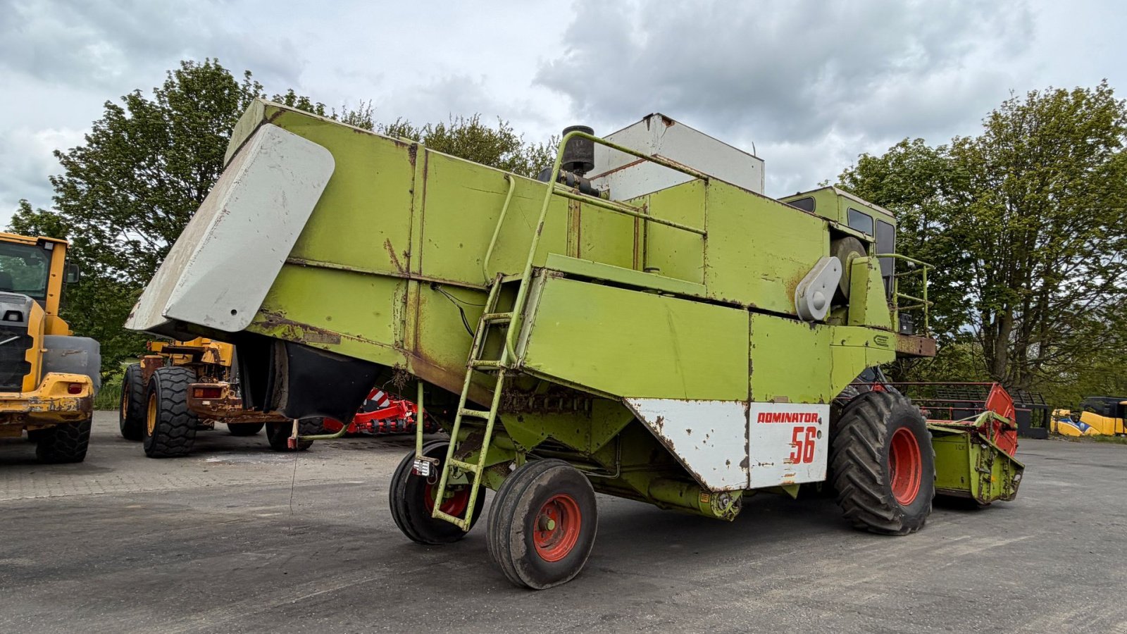 Mähdrescher Türe ait CLAAS Dominator 56, Gebrauchtmaschine içinde Nørager (resim 8)