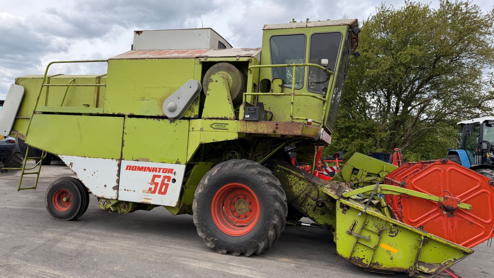 Mähdrescher Türe ait CLAAS Dominator 56, Gebrauchtmaschine içinde Nørager (resim 3)