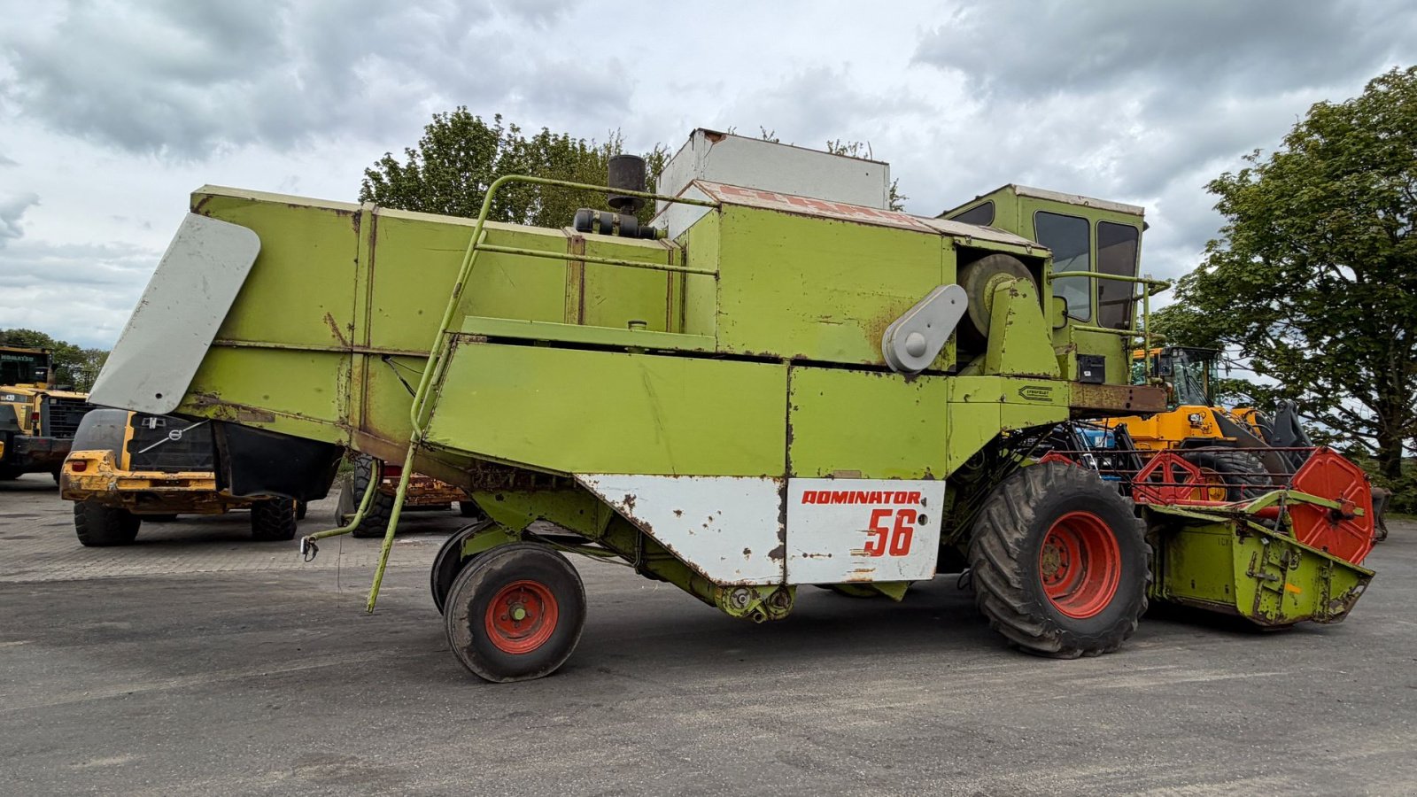 Mähdrescher Türe ait CLAAS Dominator 56, Gebrauchtmaschine içinde Nørager (resim 7)