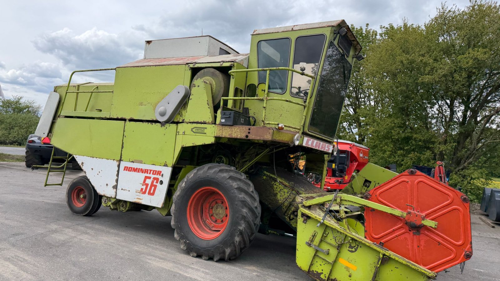 Mähdrescher Türe ait CLAAS Dominator 56, Gebrauchtmaschine içinde Nørager (resim 2)