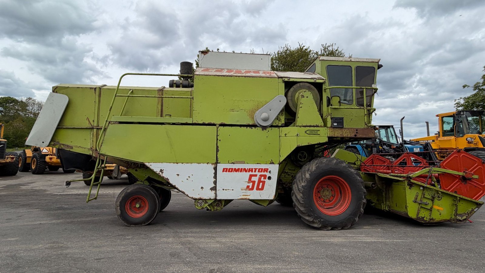 Mähdrescher Türe ait CLAAS Dominator 56, Gebrauchtmaschine içinde Nørager (resim 5)