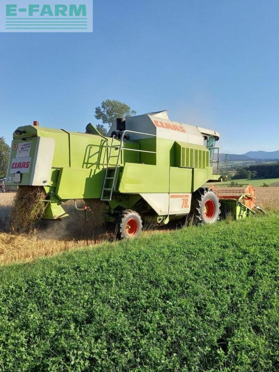 Mähdrescher Türe ait CLAAS dominator 78 s, Gebrauchtmaschine içinde Sierning (resim 2)