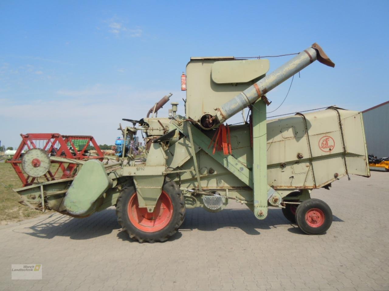 Mähdrescher des Typs CLAAS Europa, Gebrauchtmaschine in Schora (Bild 9)