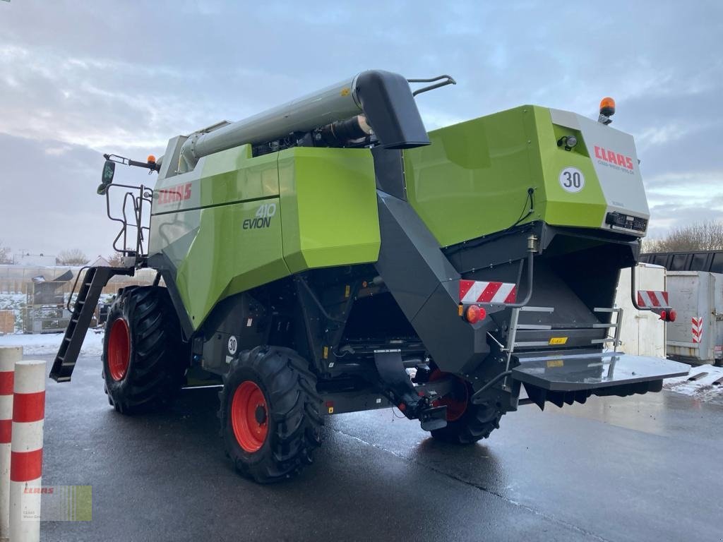 Mähdrescher des Typs CLAAS EVION 410 CLASSIC, VARIO 500, nur 108 h !, Gebrauchtmaschine in Neerstedt (Bild 3)