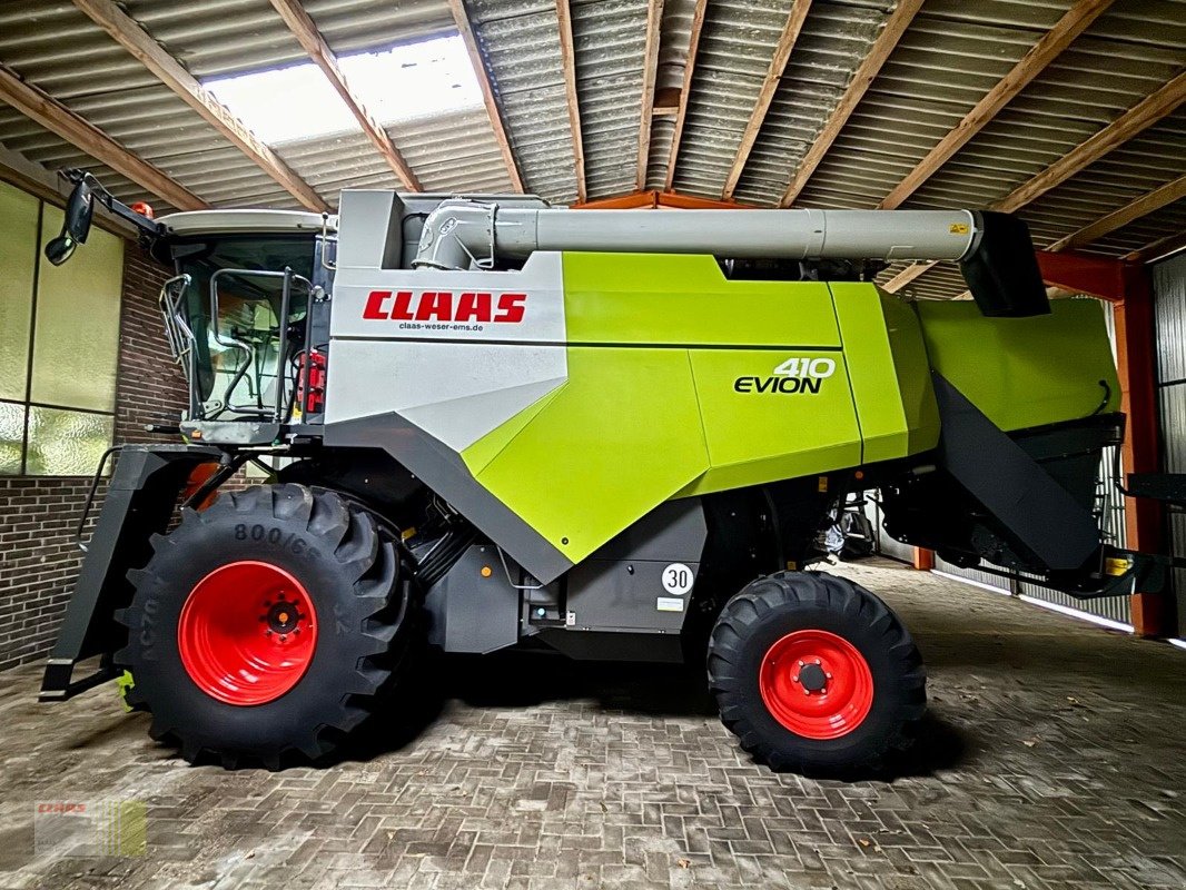Mähdrescher des Typs CLAAS EVION 410 CLASSIC, VARIO 500, nur 108 h !, Gebrauchtmaschine in Neerstedt (Bild 4)