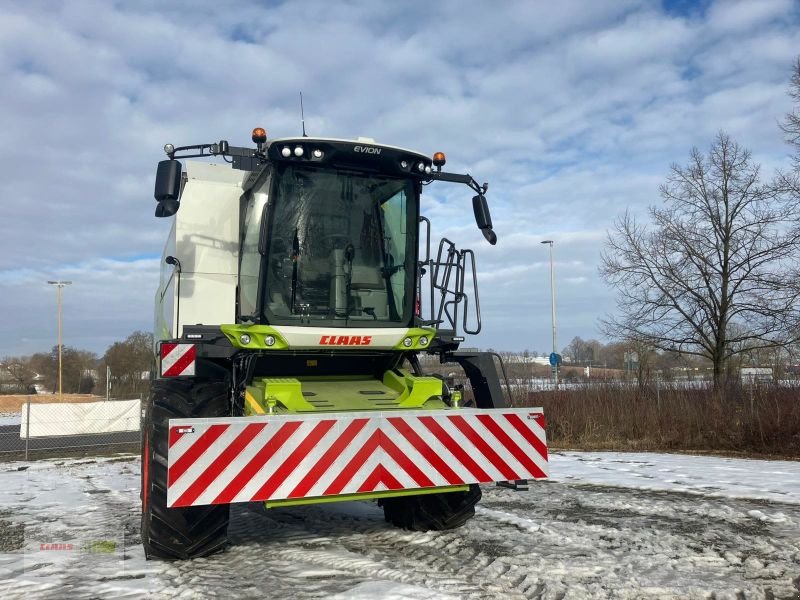 Mähdrescher des Typs CLAAS EVION 410 CLASSIC, Vorführmaschine in Mengkofen (Bild 2)