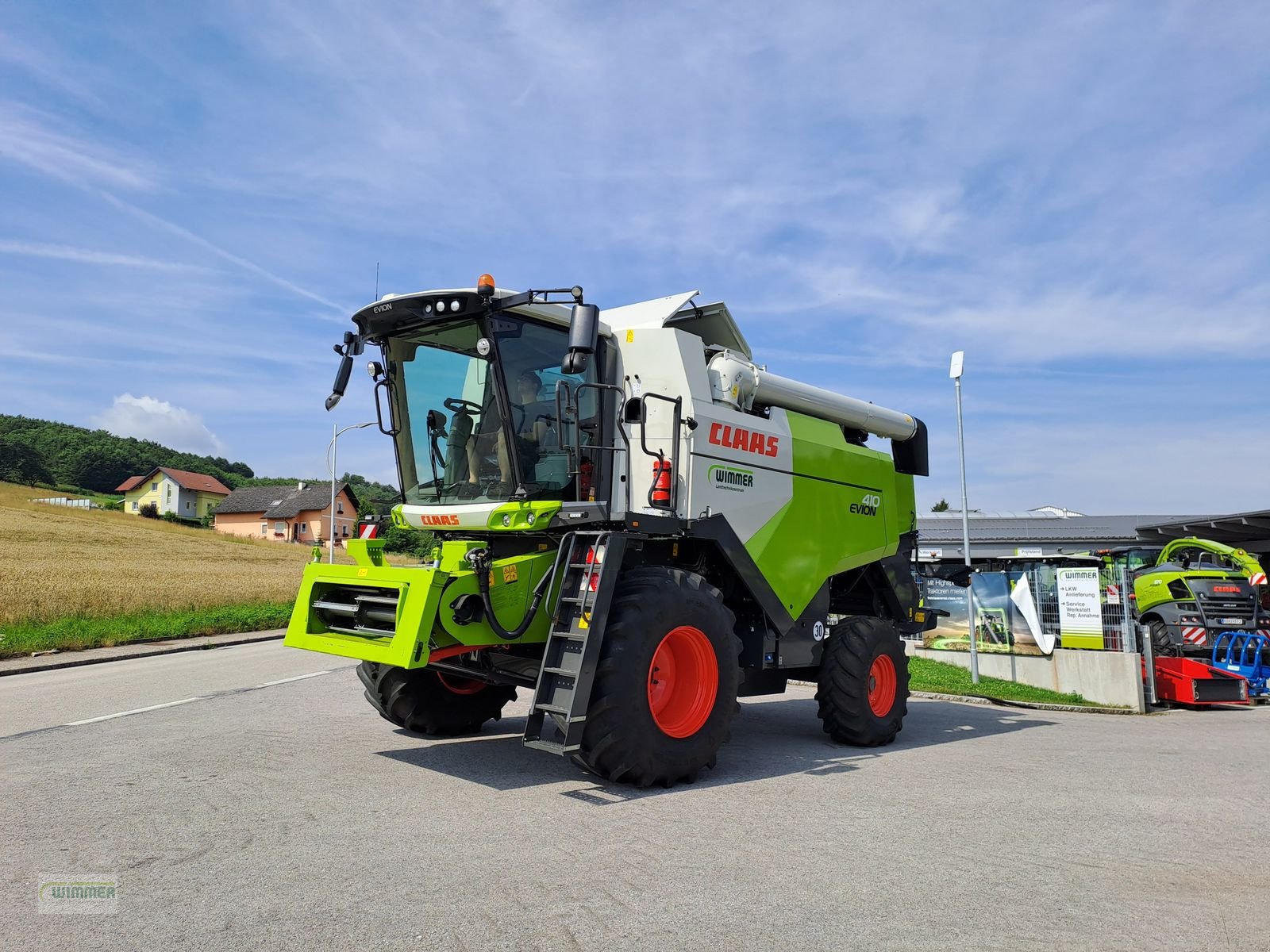 Mähdrescher typu CLAAS EVION 410 - (EVION 400), Vorführmaschine v Kematen (Obrázek 2)