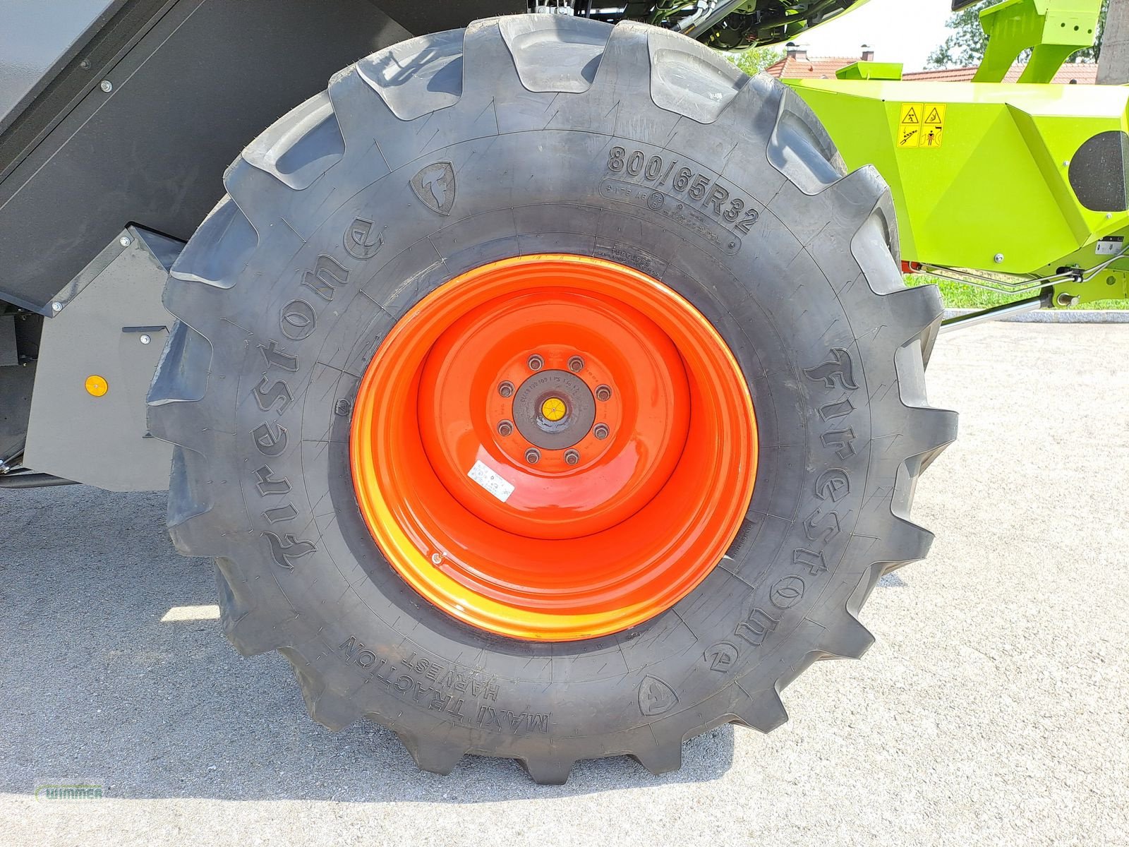 Mähdrescher typu CLAAS EVION 410 - (EVION 400), Vorführmaschine v Kematen (Obrázek 11)