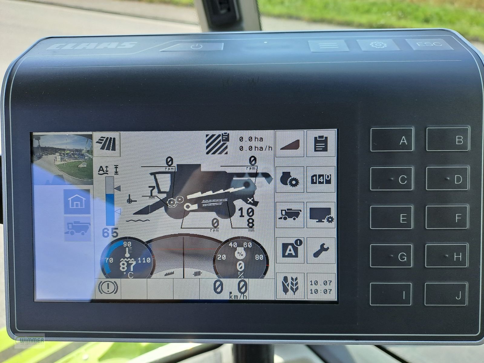 Mähdrescher typu CLAAS EVION 410 - (EVION 400), Vorführmaschine v Kematen (Obrázek 20)