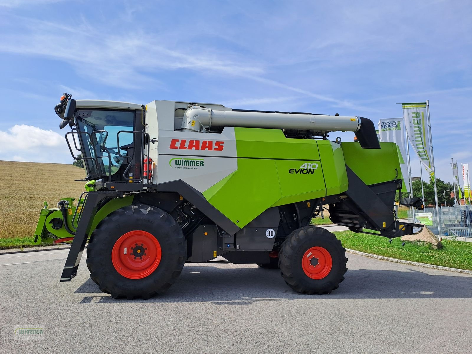 Mähdrescher typu CLAAS EVION 410 - (EVION 400), Vorführmaschine v Kematen (Obrázek 7)