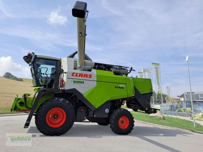Mähdrescher des Typs CLAAS Evion 410, Vorführmaschine in Kematen (Bild 1)