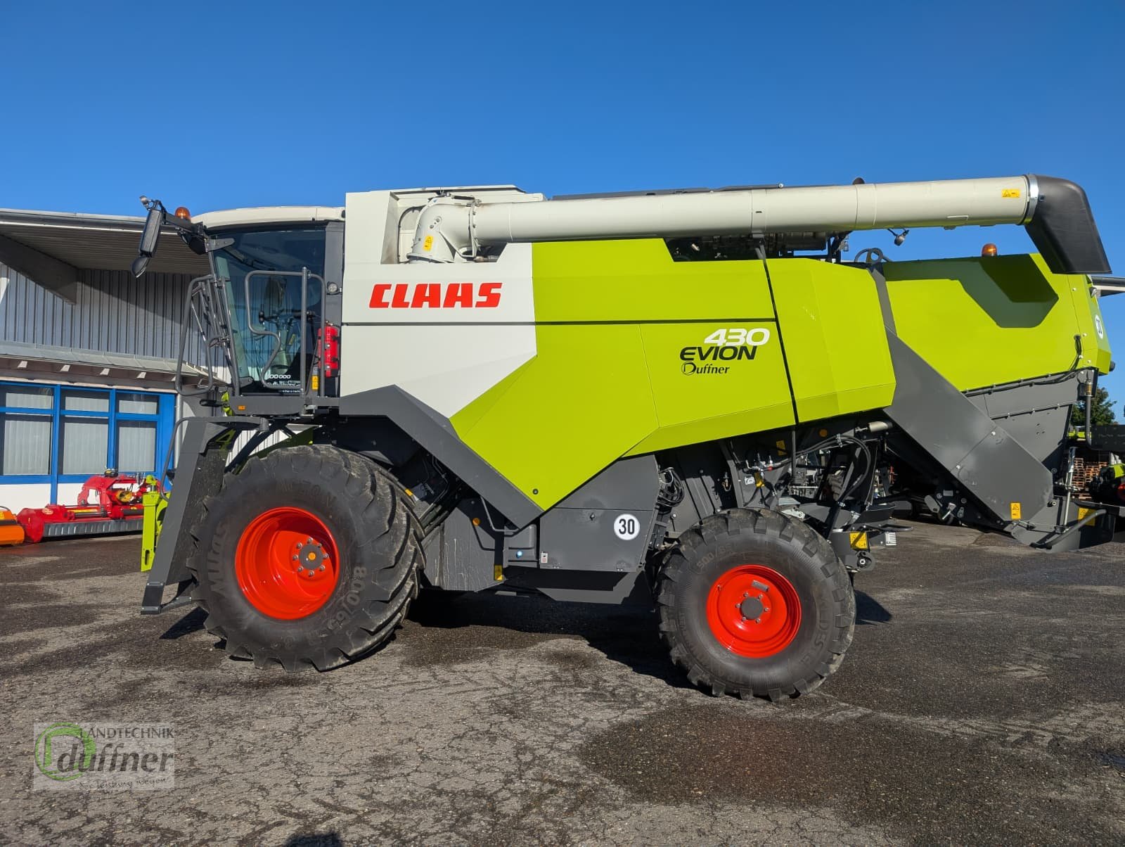 Mähdrescher Türe ait CLAAS Evion 430 Bussines, Gebrauchtmaschine içinde Münsingen (resim 3)