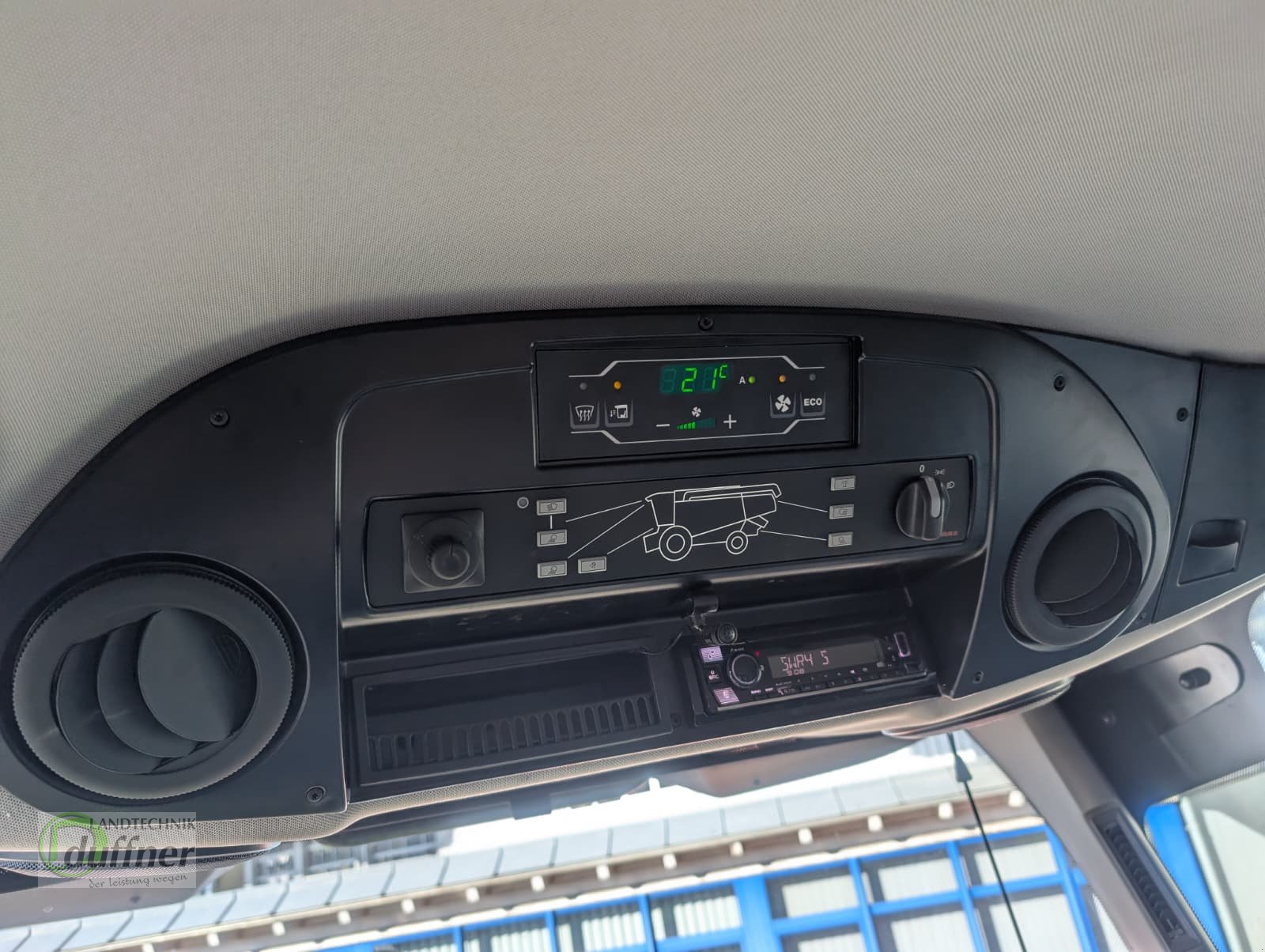 Mähdrescher Türe ait CLAAS Evion 430 Bussines, Gebrauchtmaschine içinde Münsingen (resim 11)