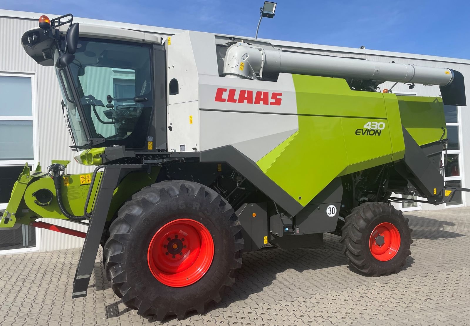 Mähdrescher Türe ait CLAAS EVION 430 MAXI, Gebrauchtmaschine içinde Spillern (resim 1)