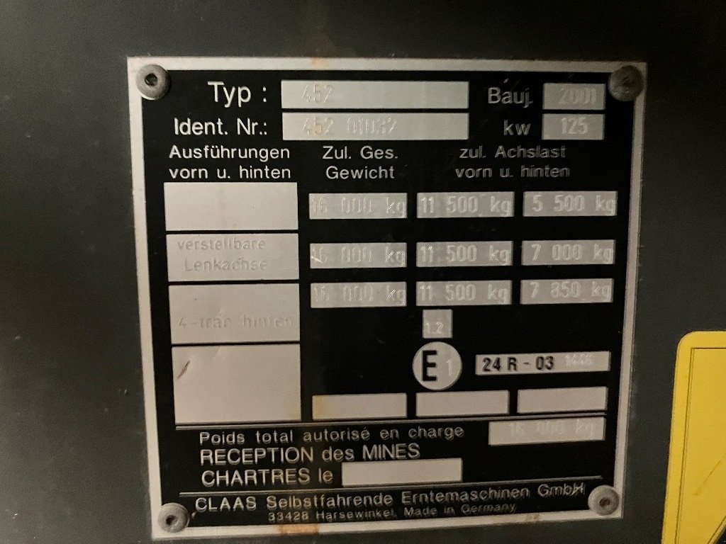 Mähdrescher typu CLAAS Lexion 405, Gebrauchtmaschine v Mern (Obrázek 9)