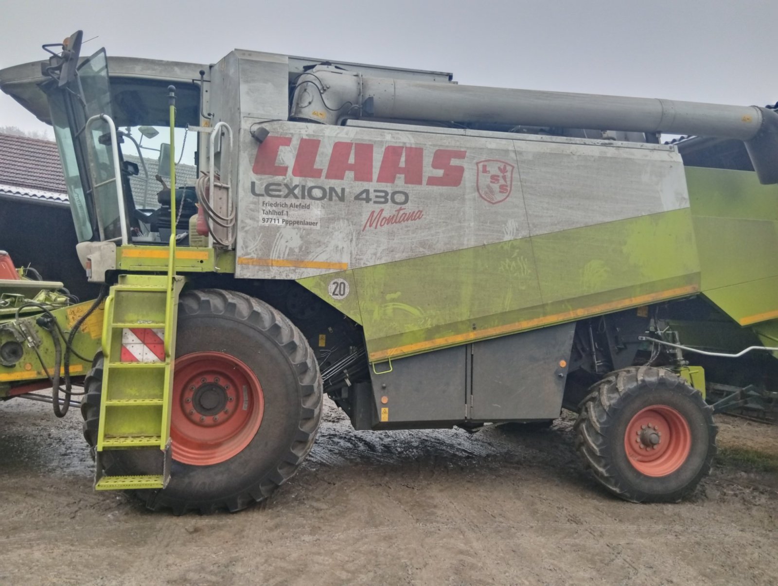 Mähdrescher of the type CLAAS Lexion 430 Montana, Gebrauchtmaschine in Massbach (Picture 3)