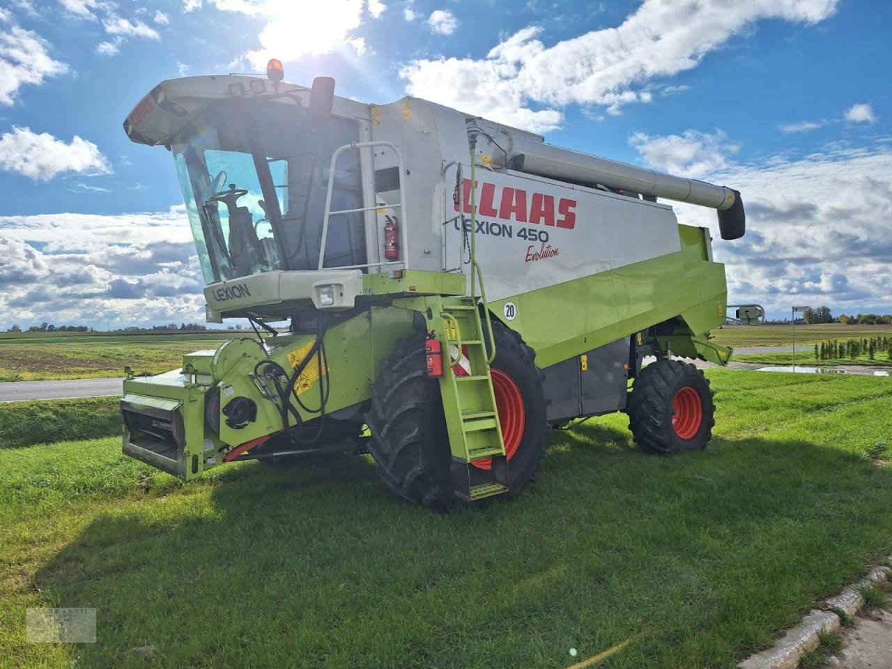 Mähdrescher typu CLAAS Lexion 450 evolution  V600 Vario, Gebrauchtmaschine v Pragsdorf (Obrázek 2)