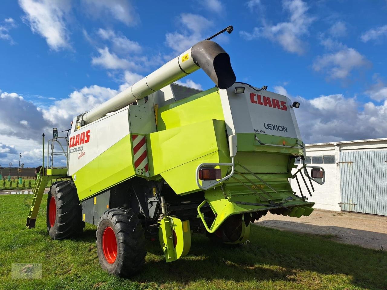 Mähdrescher typu CLAAS Lexion 450 evolution  V600 Vario, Gebrauchtmaschine v Pragsdorf (Obrázek 7)