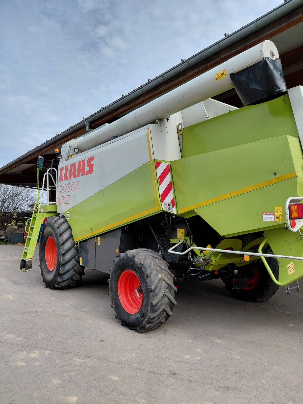 Mähdrescher του τύπου CLAAS Lexion 450, Gebrauchtmaschine σε Falkenberg (Φωτογραφία 1)
