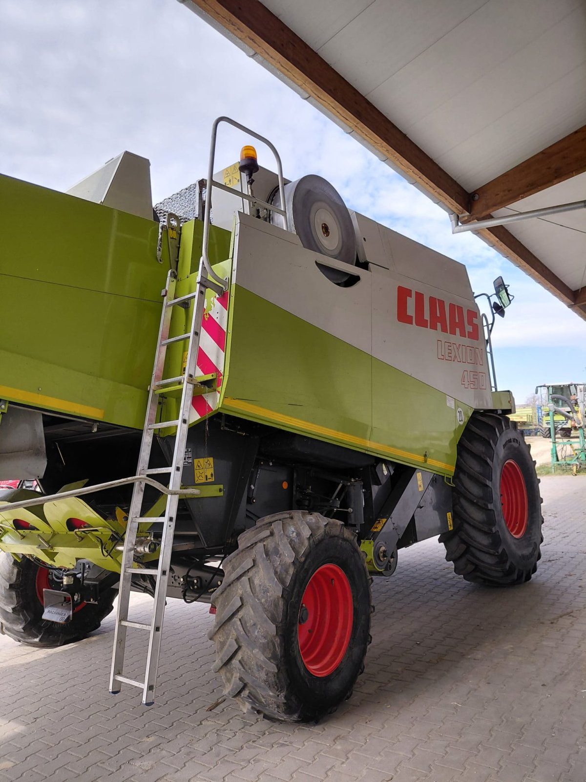 Mähdrescher του τύπου CLAAS Lexion 450, Gebrauchtmaschine σε Falkenberg (Φωτογραφία 3)