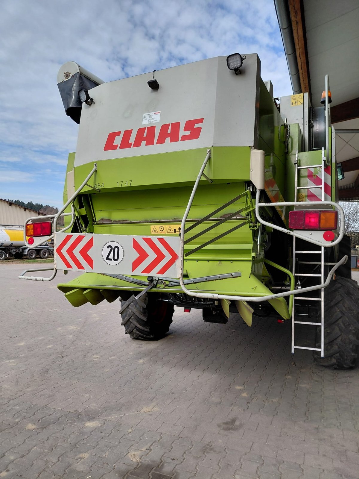 Mähdrescher του τύπου CLAAS Lexion 450, Gebrauchtmaschine σε Falkenberg (Φωτογραφία 5)