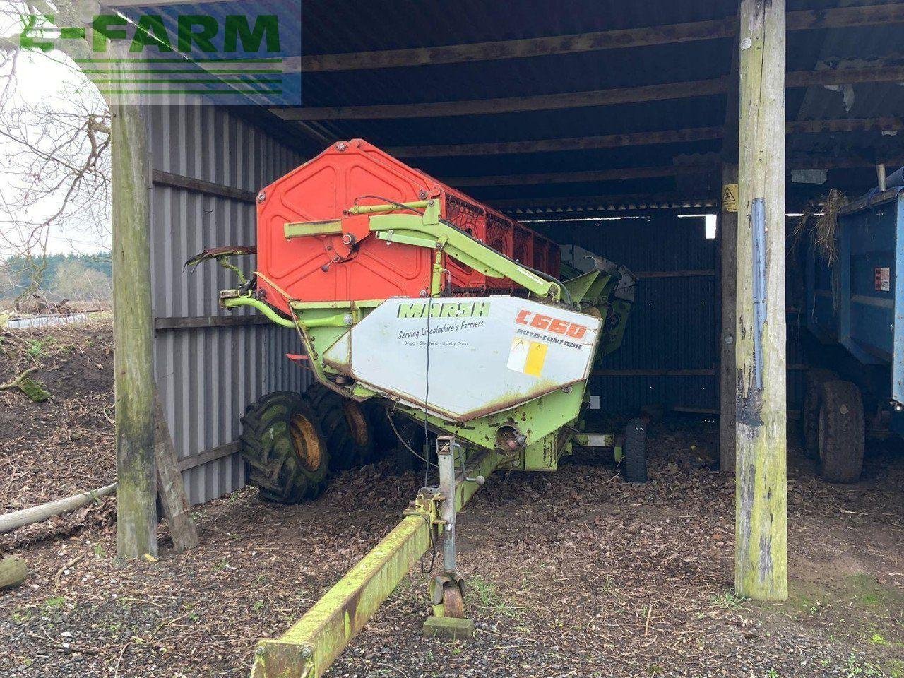 Mähdrescher tip CLAAS LEXION 460 C/W C660 CUTTERBAR (70001118), Gebrauchtmaschine in SLEAFORD (Poză 7)