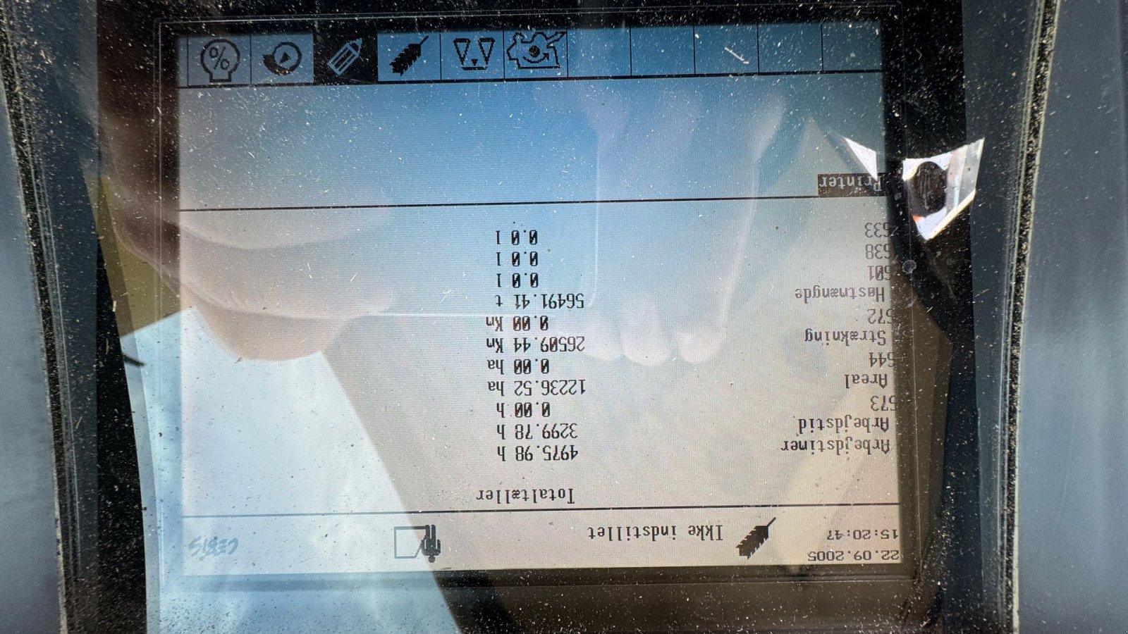 Mähdrescher des Typs CLAAS Lexion 460 EVOLUTION MED BÆLTER, 4WD OG V900 SKÆREBORD!, Gebrauchtmaschine in Nørager (Bild 18)