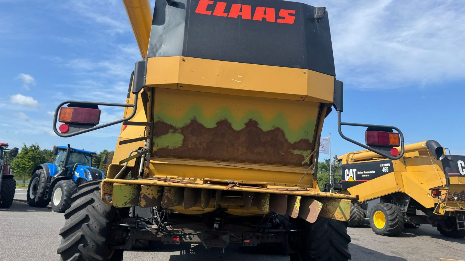 Mähdrescher of the type CLAAS Lexion 460 EVOLUTION MED BÆLTER, 4WD OG V900 SKÆREBORD!, Gebrauchtmaschine in Nørager (Picture 12)