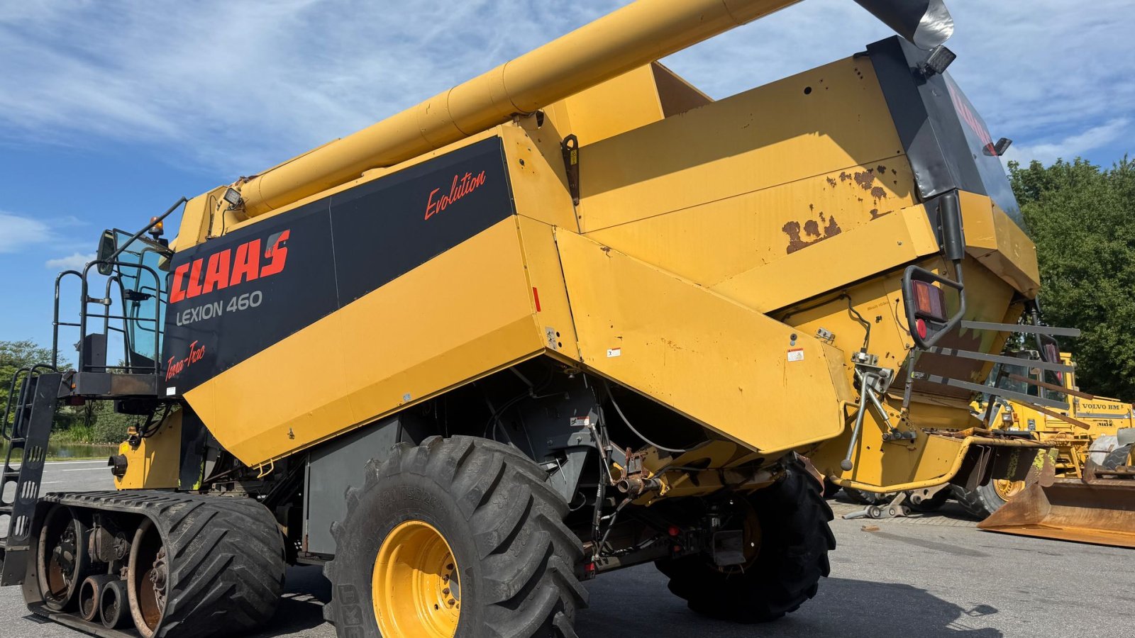 Mähdrescher of the type CLAAS Lexion 460 EVOLUTION MED BÆLTER, 4WD OG V900 SKÆREBORD!, Gebrauchtmaschine in Nørager (Picture 7)