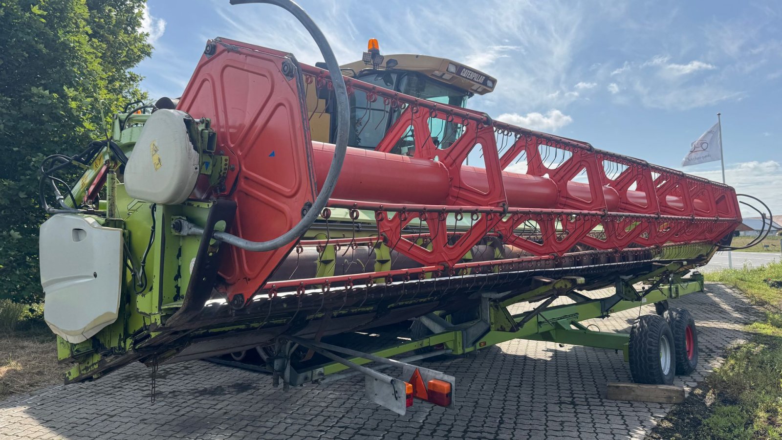 Mähdrescher of the type CLAAS Lexion 460 EVOLUTION MED BÆLTER, 4WD OG V900 SKÆREBORD!, Gebrauchtmaschine in Nørager (Picture 20)