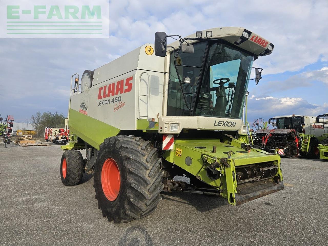 Mähdrescher tip CLAAS lexion 460 evolution, Gebrauchtmaschine in ILZ (Poză 3)